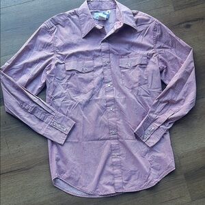 Wrangler Vintage Western Snap Shirt ! Medium